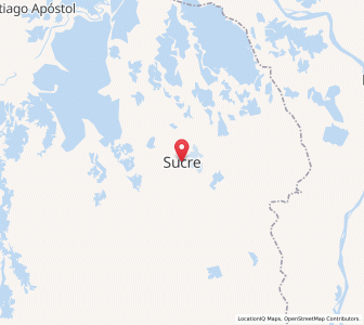 Map of Sucre