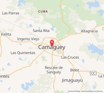 Map of Camagüey, Camagüey