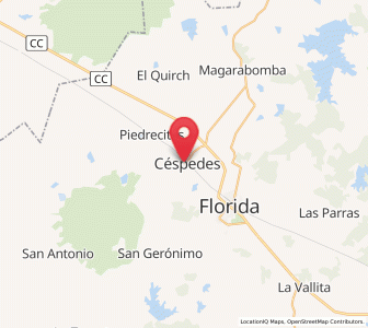 Map of Carlos Manuel de Céspedes, Camagüey