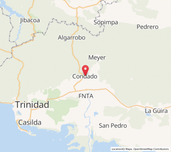 Map of Condado, Sancti Spíritus Province