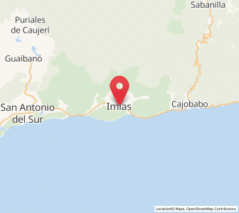 Map of Imías, Guantánamo Province