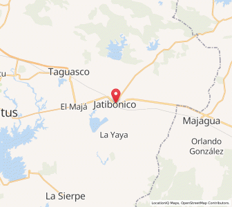 Map of Jatibonico, Sancti Spíritus Province