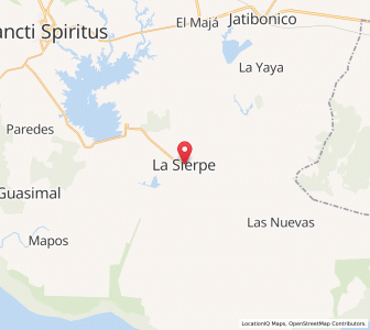 Map of La Sierpe, Sancti Spíritus Province