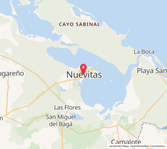 Map of Nuevitas, Camagüey