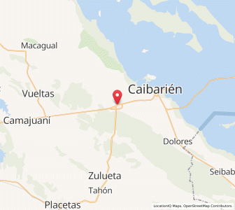 Map of Remedios, Villa Clara Province