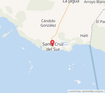 Map of Santa Cruz del Sur, Camagüey