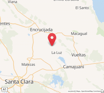 Map of Vega Alta, Villa Clara Province