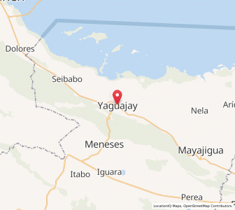 Map of Yaguajay, Sancti Spíritus Province