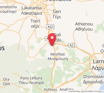 Map of Alámpra, Nicosia