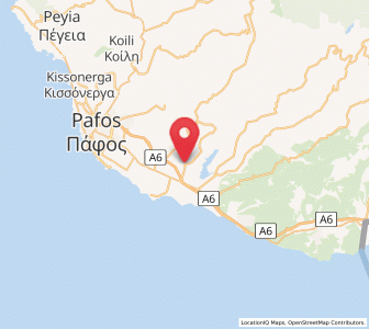 Map of Anaríta, Pafos