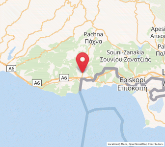 Map of Avdímou, Limassol