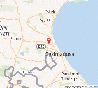 Map of Égkomi, Ammochostos