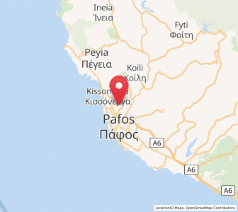 Map of Emba, Pafos