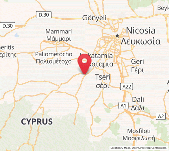 Map of Káto Defterá, Nicosia