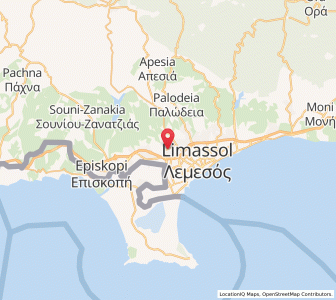 Map of Káto Polemídia, Limassol