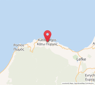 Map of Káto Pýrgos, Nicosia