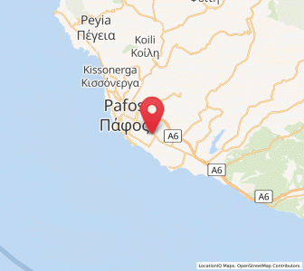 Map of Koloni, Pafos