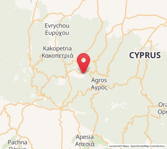 Map of Kyperoúnta, Limassol