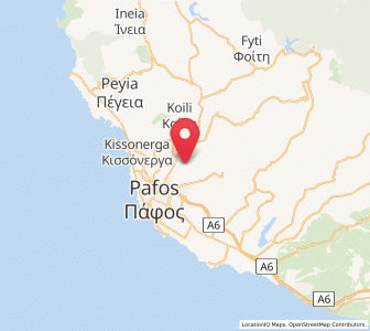 Map of Mesa Chorio, Pafos