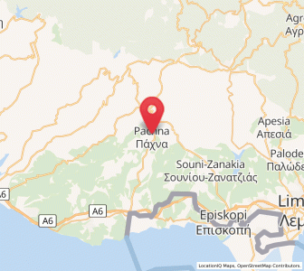 Map of Páchna, Limassol