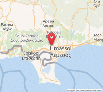 Map of Páno Polemídia, Limassol