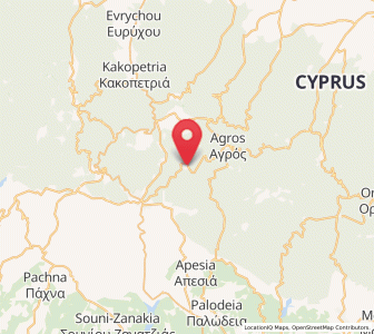 Map of Peléndri, Limassol