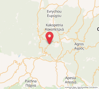 Map of Tróodos, Limassol