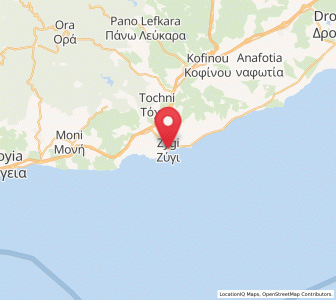 Map of Zýgi, Larnaka