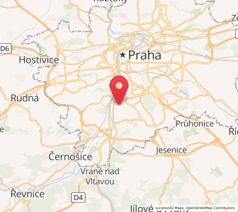 Map of Hodkovičky, Prague