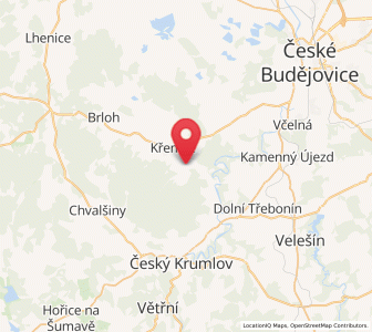 Map of Holubov, Jihočeský kraj