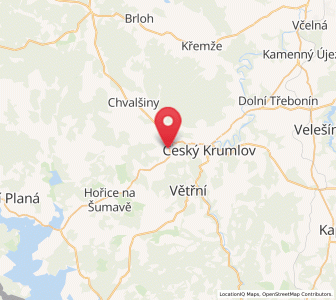 Map of Kájov, Jihočeský kraj