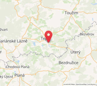 Map of Klášter, Karlovarský kraj