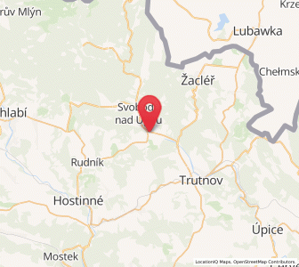 Map of Mladé Buky, Královéhradecký kraj