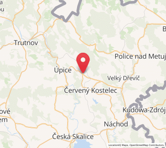 Map of Rtyně v Podkrkonoší, Královéhradecký kraj