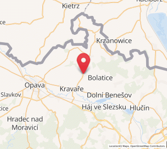 Map of Štěpánkovice, Moravskoslezský