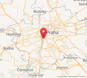 Map of Vysehrad, Prague