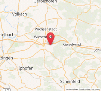 Map of Abtswind, Bavaria