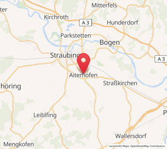Map of Aiterhofen, Bavaria