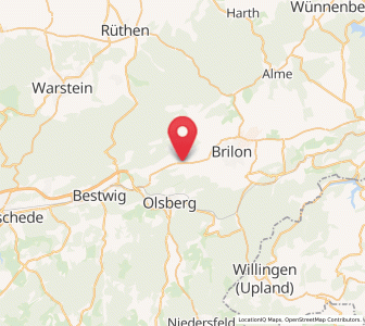Map of Altenbüren, North Rhine-Westphalia