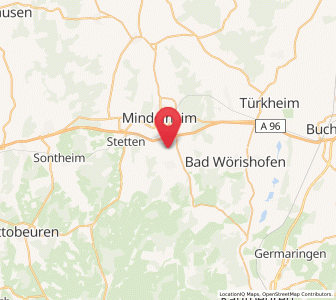 Map of Apfeltrach, Bavaria