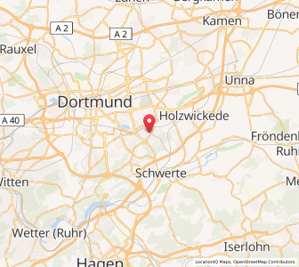 Map of Aplerbeck, North Rhine-Westphalia