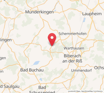 Map of Attenweiler, Baden-Wurttemberg