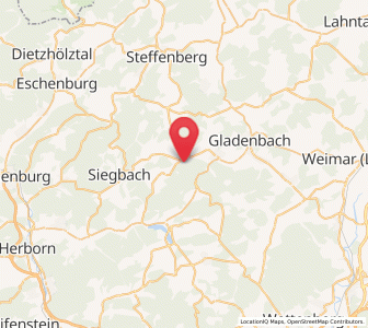 Map of Bad Endbach, Hesse