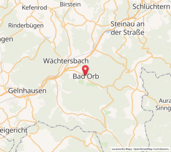 Map of Bad Orb, Hesse