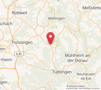 Map of Balgheim, Baden-Wurttemberg