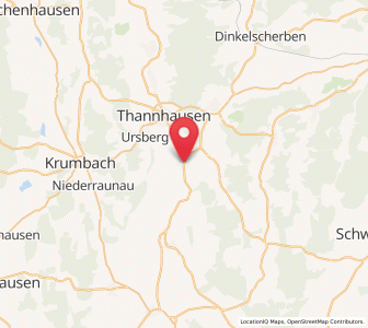 Map of Balzhausen, Bavaria