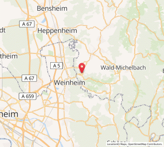 Map of Birkenau, Hesse