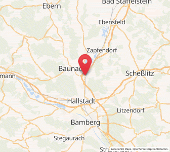 Map of Breitengüßbach, Bavaria