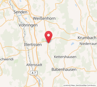 Map of Buch, Bavaria