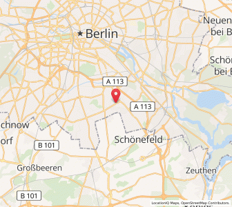 Map of Buckow, Berlin